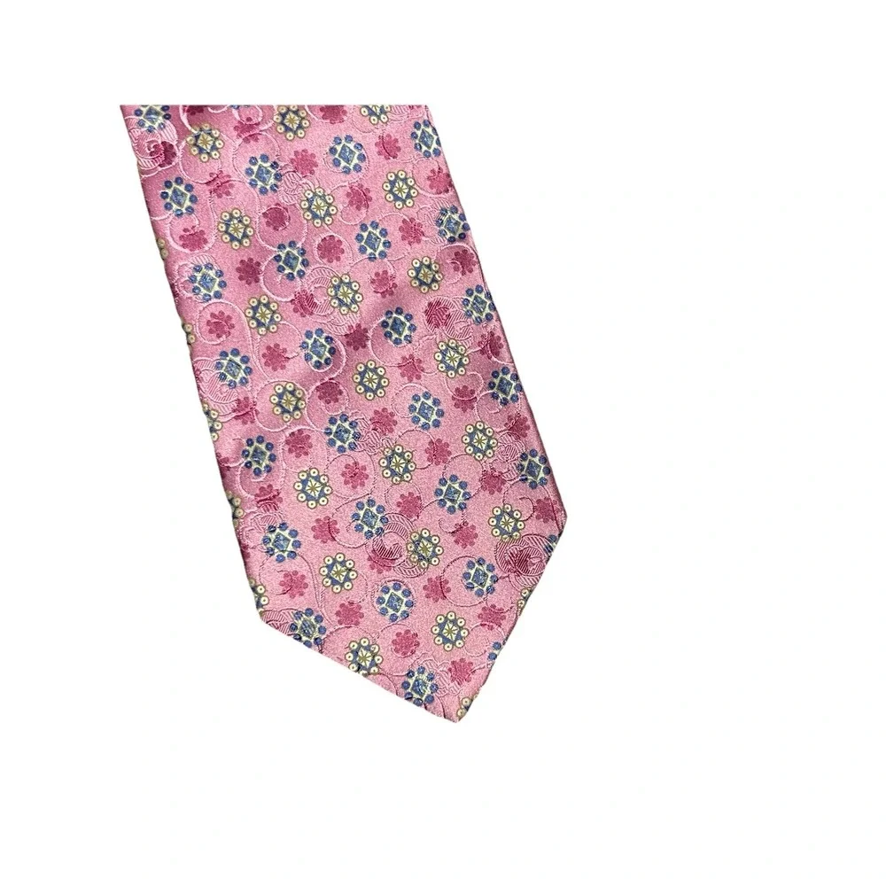 Ermenegildo Zegna Silk Tie In Pink Luxury‎ Neckwear